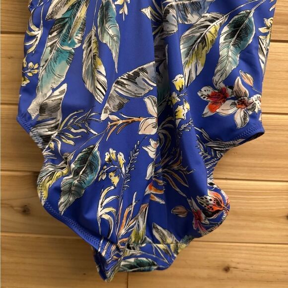 NWOT Fantasie Size 32DD Burano Underwire Plunge Tropical One Piece Swimsuit - Picture 6 of 10